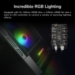 Cougar Duoface RGB White Компютърна кутия 