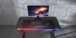 COUGAR E-Ares 120 RGB Black Геймърско бюро с електрически регулируема височина