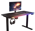 COUGAR E-Ares 120 RGB Black Геймърско бюро с електрически регулируема височина