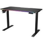 COUGAR E-Ares 120 RGB Black Геймърско бюро с електрически регулируема височина