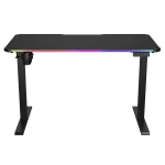 COUGAR E-Ares 120 RGB Black Геймърско бюро с електрически регулируема височина
