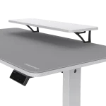 Cougar E-Star 120 White Геймърско бюро с електрически регулируема височина