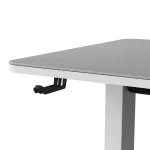 Cougar E-Star 120 White Геймърско бюро с електрически регулируема височина