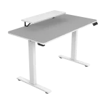 Cougar E-Star 120 White Геймърско бюро с електрически регулируема височина
