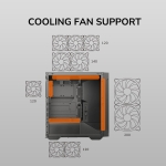 Cougar MX600 Max RGB White Компютърна кутия