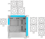 Cougar MX600 Mini V2 Black Компютърна кутия