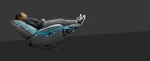 Cougar Overlord Neo Gray/Black Геймърски фотьойл
