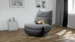Cougar Overlord Neo Gray/Black Геймърски фотьойл