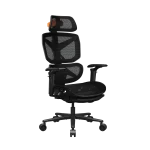 Cougar Terminator Air Black Ергономичен геймърски стол