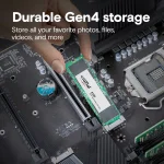 Crucial E100 2TB M.2 PCIe Gen4 NVMe SSD Диск
