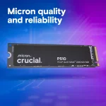 Crucial P510 1TB M.2 PCIe Gen5 NVMe SSD Диск