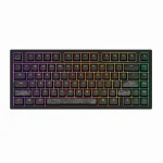 Dark Project ALU81A Terra Nostra V2 Black Геймърска механична клавиатура с g3ms Moonstone суичове