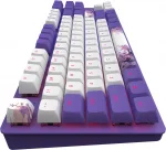 Dark Project DPO87 Violet Horizons RGB TKL Hot Swappable Геймърска механична клавиатура с G3MS Sapphire суичове