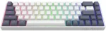 Dark Project KD68B White Navy Геймърскa механична клавиатура с G3ms Sapphire суичове