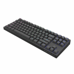 Dark Project KD87A Black TKL Геймърска механична клавиатура с G3MS Sapphire суичове
