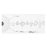 Dark Project Terra Nova White XL Геймърски пад за мишка и клавиатура