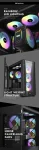 darkFlash CL12 Rainbow 120mm RGB Black Вентилатор