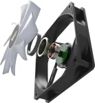 darkFlash CL12 Rainbow 120mm RGB Black Вентилатор
