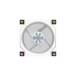 darkFlash DM20 Line 120mm ARGB White Вентилатор