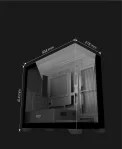 darkFlash DS900M ARGB Black Компютърна кутия