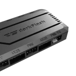 darkFlash RC2 Black PWM/ARGB хъб за вентилатори