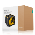 DeepCool AK620 Zero Dark Zoria Black / Yellow Въздушен охладител за процесор
