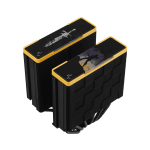DeepCool AK620 Zero Dark Zoria Black / Yellow Въздушен охладител за процесор