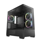 DeepCool CG380U 3F Black Компютърна кутия