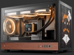 DeepCool CH260 WOOD Black Компютърна кутия