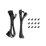 DeepCool FL12R SE 120mm ARGB Black Reverse Комплект вентилатори (3 броя)