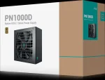 DeepCool PN1000D 1000W, 80 Plus Gold, Модулно, PCIe 5.1, ATX 3.1 Захранване за компютър