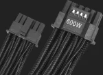 DeepCool PN1000D 1000W, 80 Plus Gold, Модулно, PCIe 5.1, ATX 3.1 Захранване за компютър