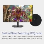 Dell SE2726HG 27" IPS, 240Hz, 0.5ms, Full HD (1920 x 1080), AMD FreeSync Premium Геймърски монитор