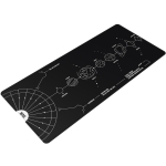 Dark Project Terra Nova Black XL Геймърски пад за мишка и клавиатура
