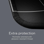 Dark Project Terra Nova Black XL Геймърски пад за мишка и клавиатура
