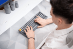 Endorfy Celeris 1800 Hot-swappable Безжична геймърска механична клавиатура с Endorfy Yellow by Gateron суичове
