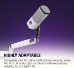 Elgato Wave Mic Arm Low Profile White Стойка за микрофон