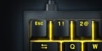 Endgame Gear KB65HE Геймърска механична клавиатура с Gateron KS-37B магнитни суичове