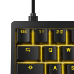 Endgame Gear KB65HE Геймърска механична клавиатура с Gateron KS-37B магнитни суичове