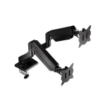 ENDORFY Atlas GS Double Black (до 32") Стойка за 2 монитора с газов амортисьор