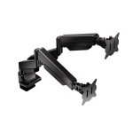 ENDORFY Atlas GS Pro Double Arm Black (до 42") Стойка за 2 монитора с газов амортисьор