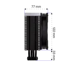 Endorfy Fera 5 Black ARGB Въздушен охладител за процесор