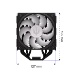 Endorfy Fera 5 Black ARGB Въздушен охладител за процесор