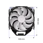 Endorfy Fortis 5 Black ARGB Въздушен охладител за процесор