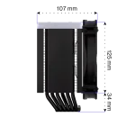 Endorfy Fortis 5 Black ARGB Въздушен охладител за процесор