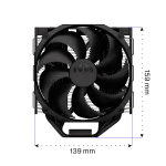 Endorfy Fortis 5 Black Въздушен охладител за процесор