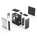 Fractal Design Epoch Black TG RGB Light Компютърна кутия