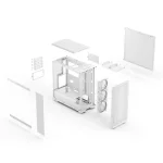 Fractal Design Epoch White TG RGB Clear Tint Компютърна кутия
