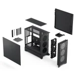 Fractal Design Pop 2 Air Black Solid Компютърна кутия