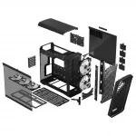 Fractal Design Torrent Black RGB TG Clear Tint Компютърна кутия